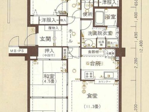 (間取)