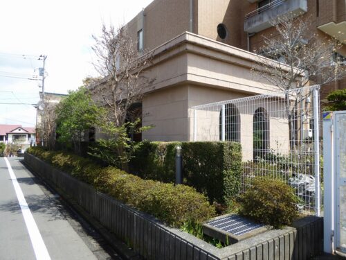 重厚感のある佇まい(外観)