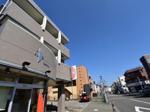 駅から平坦徒歩5分！ 素敵な外観とお洒落なカウンターキッチン 