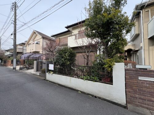 8丁目ですが道路と平坦です(外観)