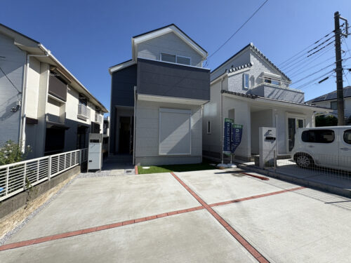 【新築戸建】玉川学園前駅 徒歩4分・車並列2台・南西道路・LDK17帖超