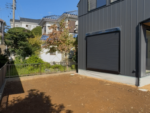 お庭も広い! お庭も広い!