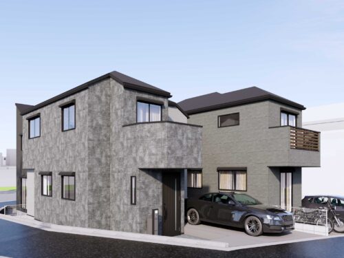 B号棟、C号棟　完成イメージ(外観)